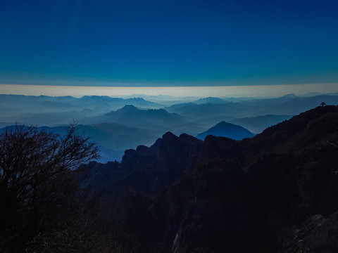 河北涞源县白石山