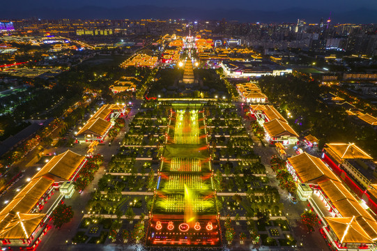 大雁塔夜景