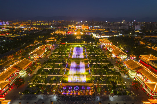 大雁塔夜景