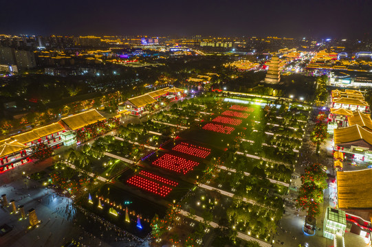 大雁塔夜景