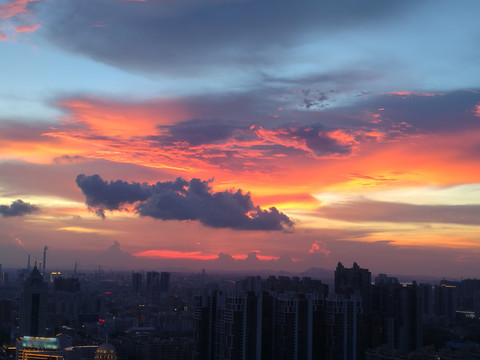 城市夜空