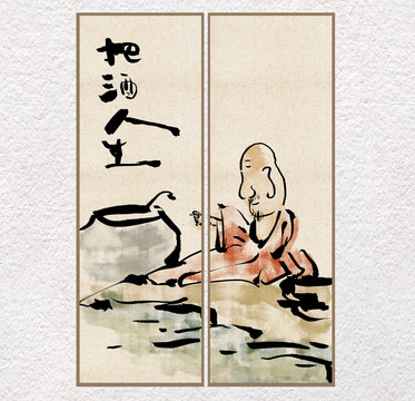 酒裝飾畫