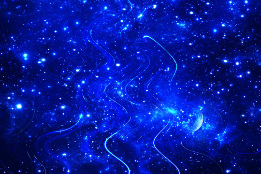 藍(lán)色星空