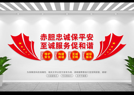 保安文化墻