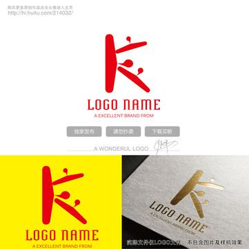K字母logo