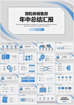 銷售年終年中總結(jié)匯報PPT