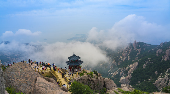 青岛崂山风景区风光