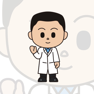 醫(yī)生卡通人偶