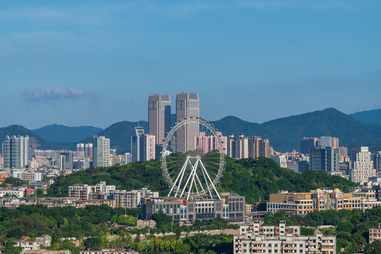 中山市岐江幻彩摩天轮利和广场