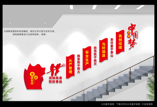 消防樓梯間展板