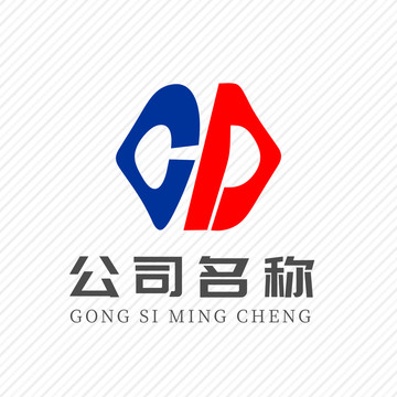 cd字母logo设计