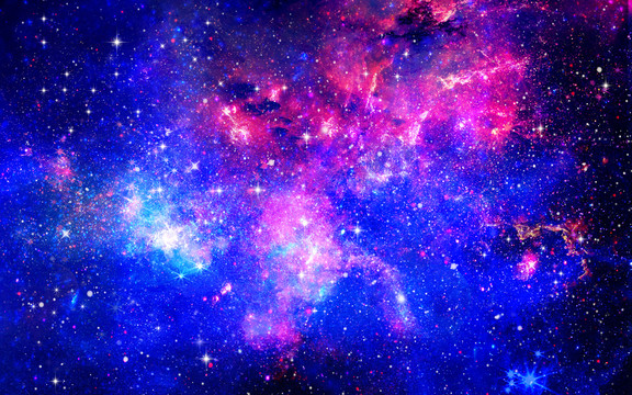 夢(mèng)幻星空婚禮舞臺(tái)背景