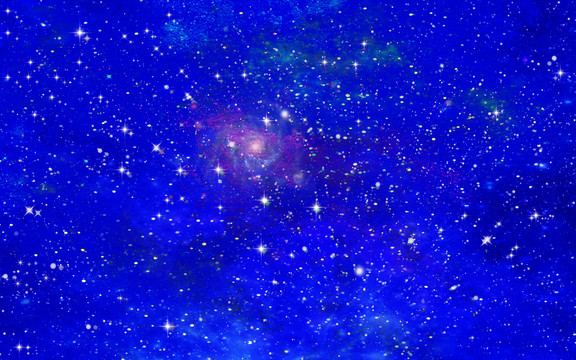 星空婚禮舞臺背景