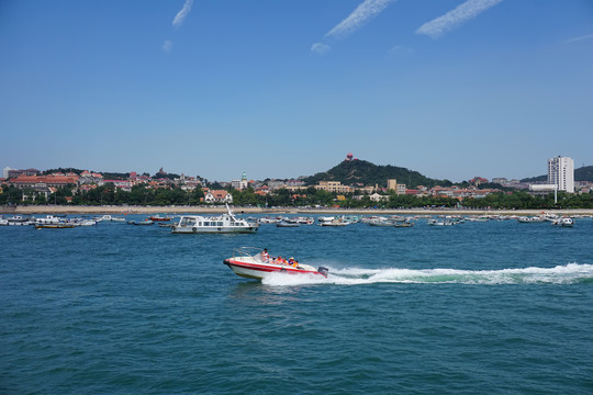 青岛海岸线风光