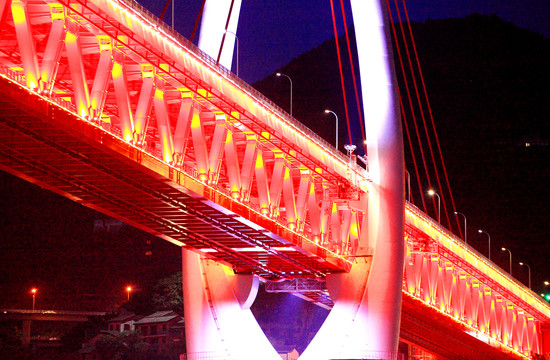 东水门大桥夜景