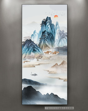 國(guó)畫(huà)水墨山水