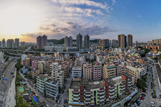 广东省深圳市都市风光