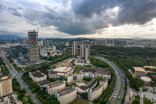 广东省深圳市都市风光