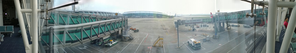 广州白云机场全景图