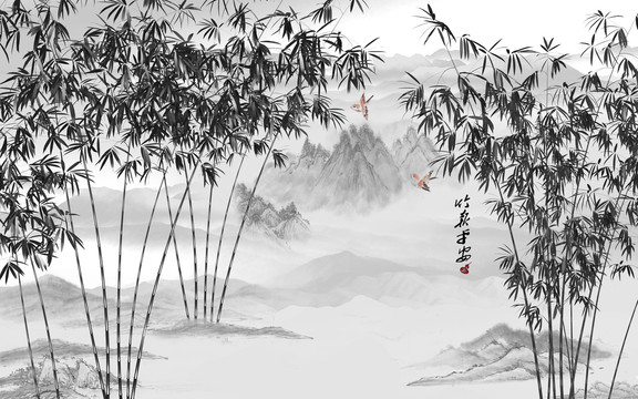 墨竹