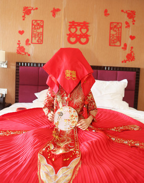 中式婚礼新娘