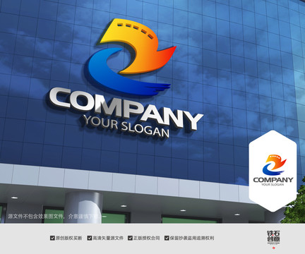 傳媒影視飛翔logo