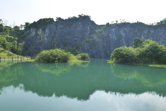 矿坑矿山公园