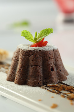 巧克力熔浆蛋糕