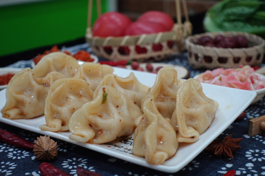 干拌水饺