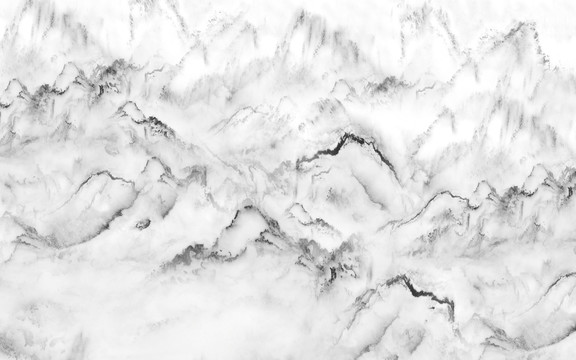 大理石山水背景墻