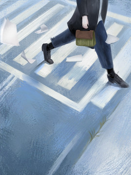 清新人物插畫(huà)