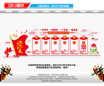 黨員權(quán)利義務(wù)支部活動(dòng)室文化墻