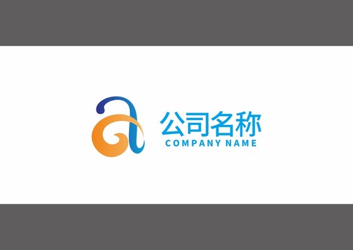 字母a标志LOGO