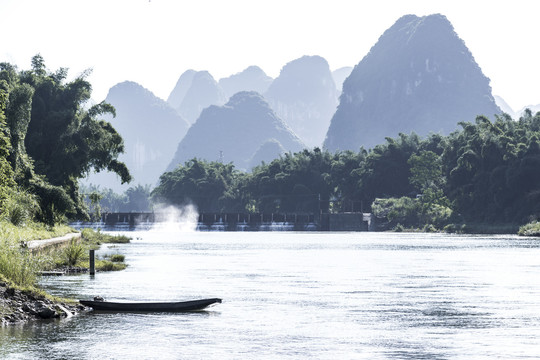 水墨山水风光