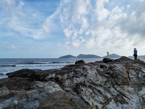 海边地貌与望海