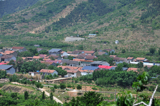 北方农村村落