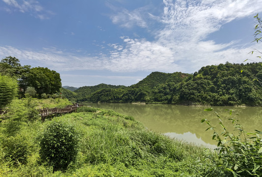 延平区大横镇博爱村乡村景色