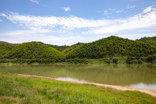 延平区大横镇博爱村乡村景色