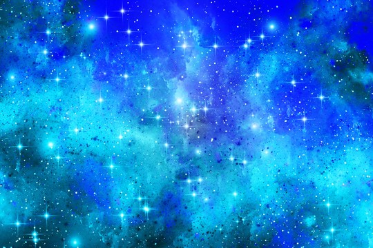 藍(lán)色星空背景