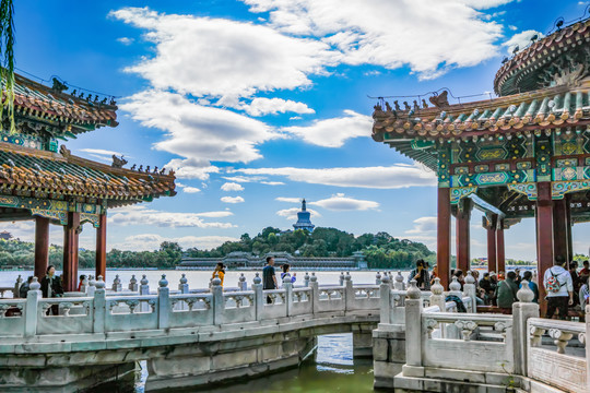 北海公園五龍亭