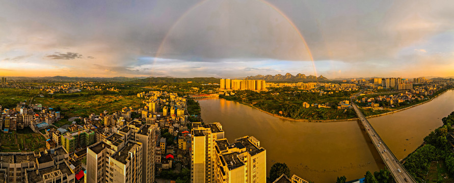 雨后彩虹