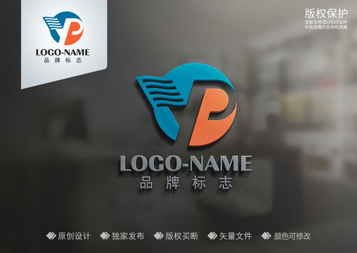 YP字母標志
