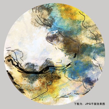 抽象客廳裝飾畫