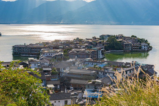 云南大理苍山洱海双廊古镇