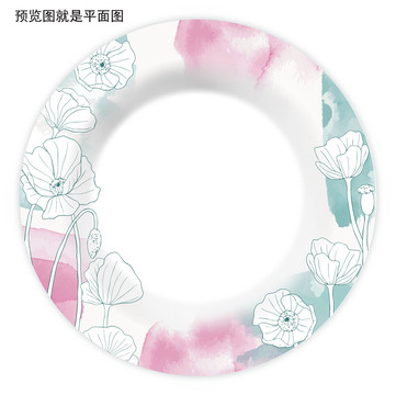 矢量花紙