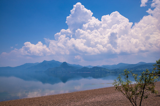 抚仙湖沙滩