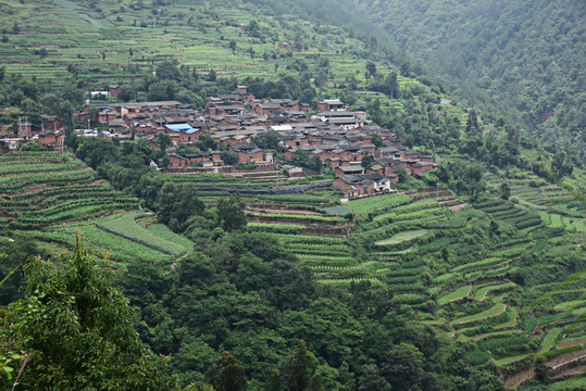 山村