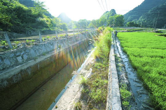 灌溉水渠