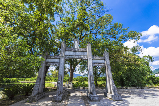 桂林江头村风光