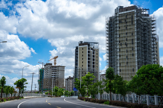 小区内景